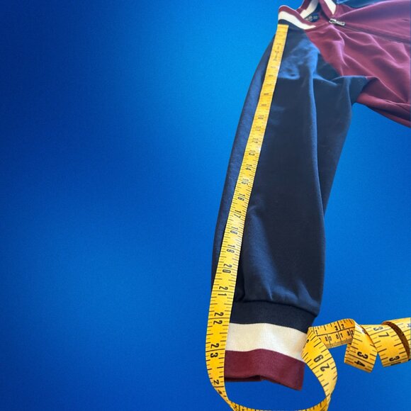 Polo Ralph Lauren Double-Knit Bomber Jacket — Maroon & Navy 🔥🐎 - Picture 6 of 12